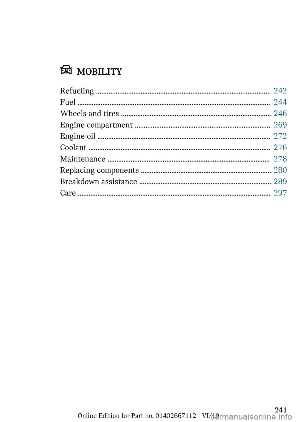 MINI COOPER 2020  Owners Manual ���M�O�B�-�A�-�m�