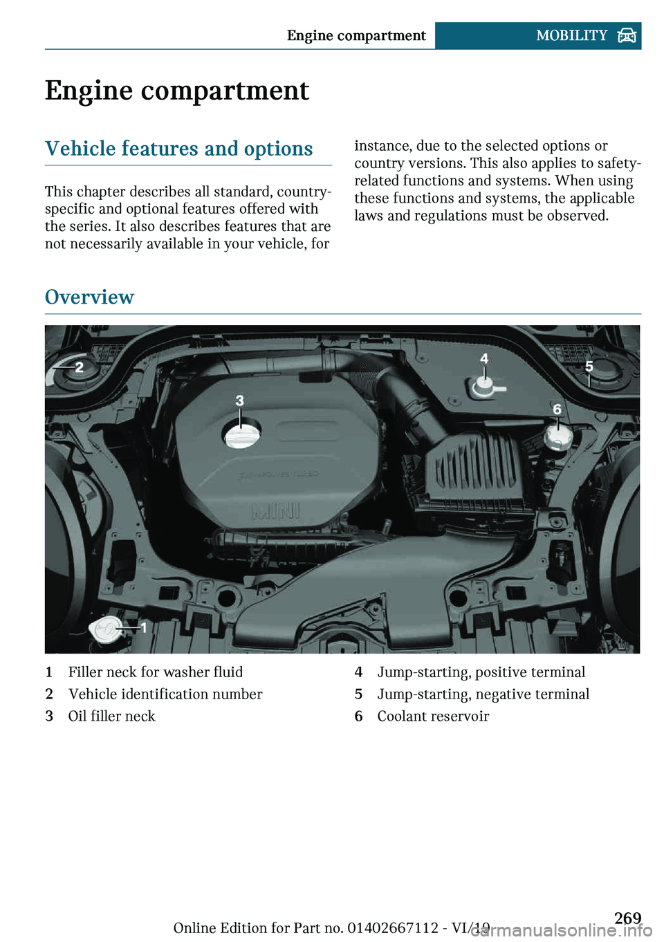 MINI COOPER 2020  Owners Manual ��n�g�