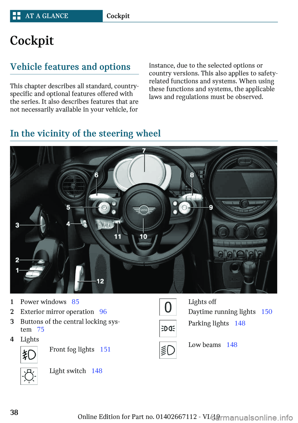 MINI COOPER 2020  Owners Manual �C�