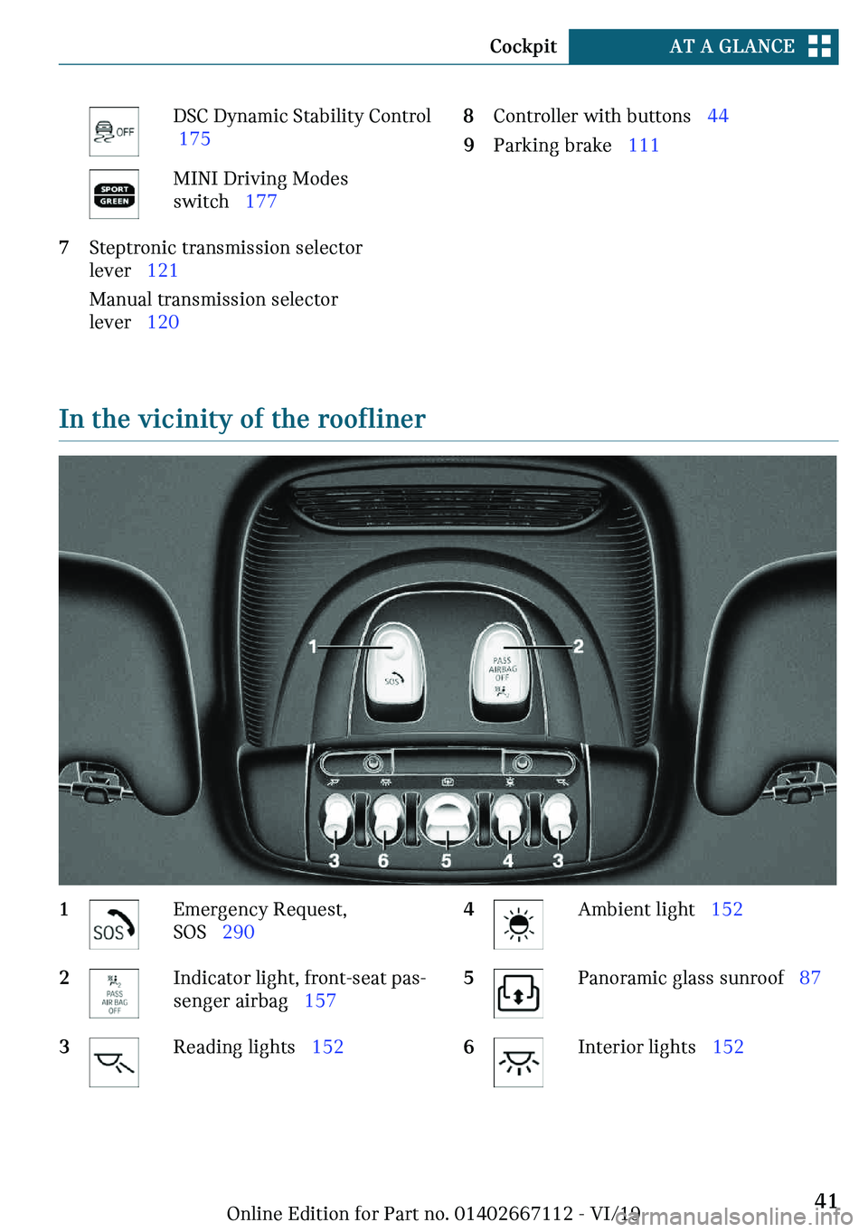 MINI COOPER 2020  Owners Manual ��d�C���n�