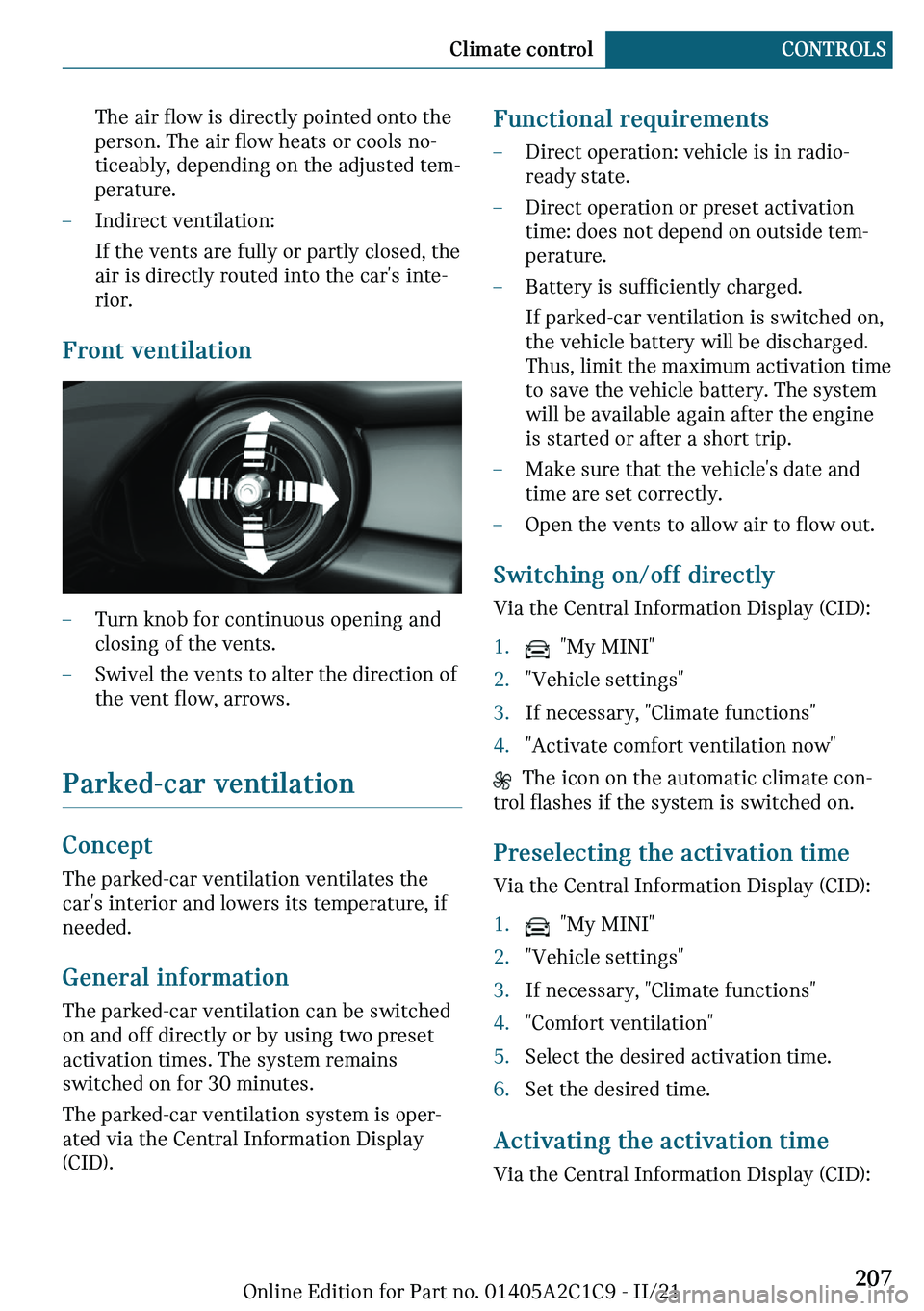 MINI COOPER 2022  Owners Manual �m�