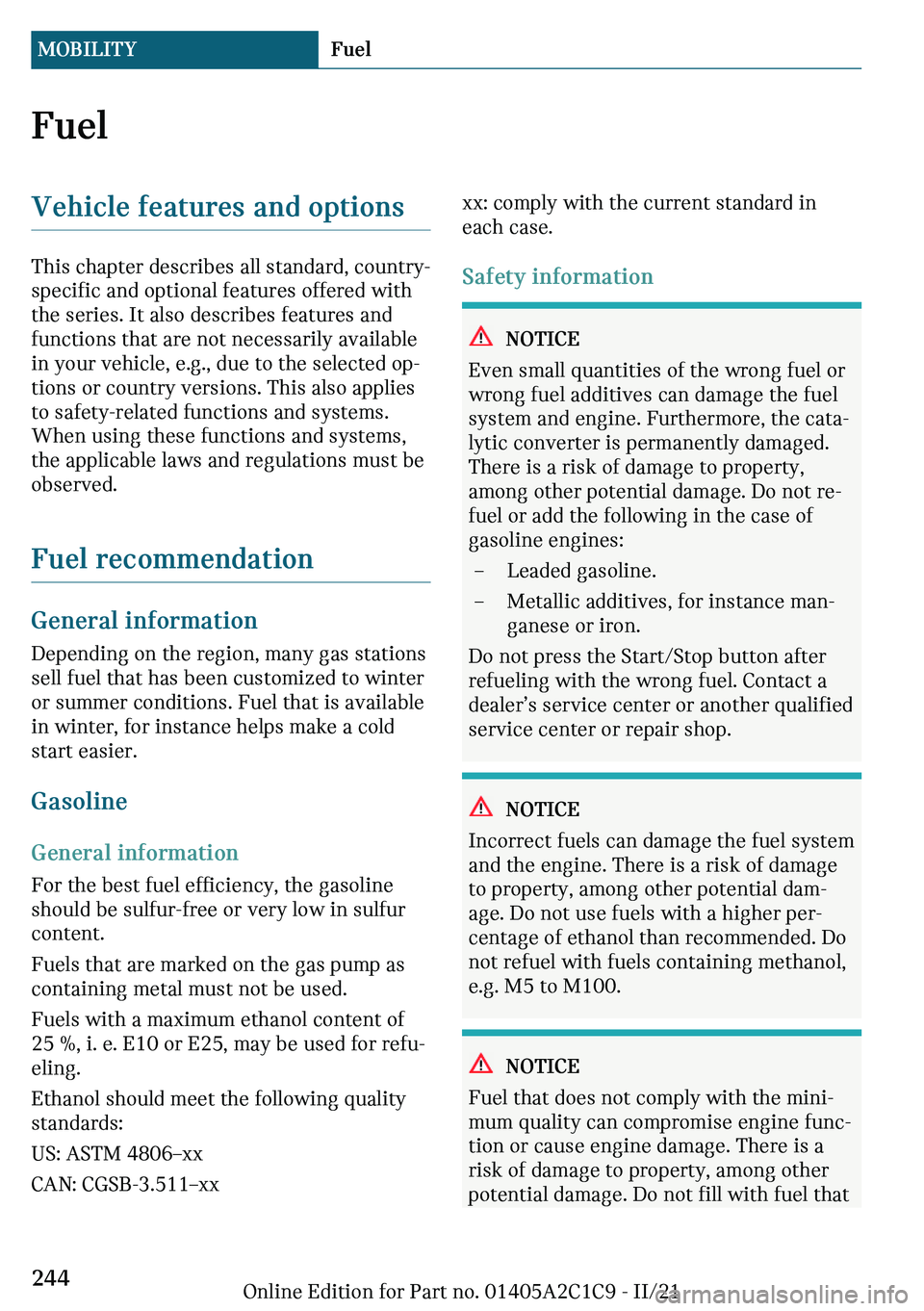 MINI COOPER 2022  Owners Manual �F�