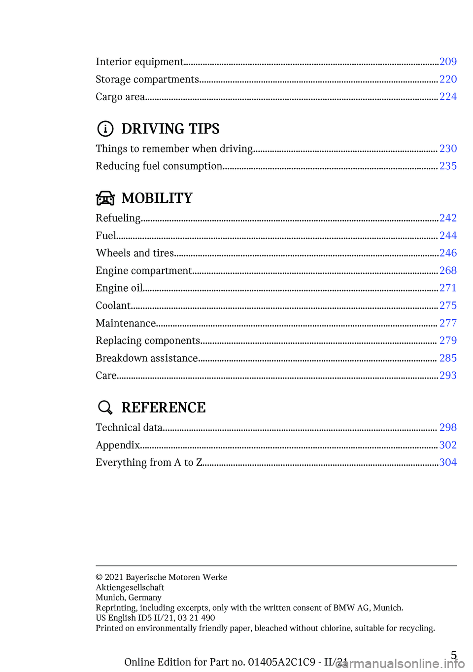 MINI COOPER 2022  Owners Manual �-�n�
