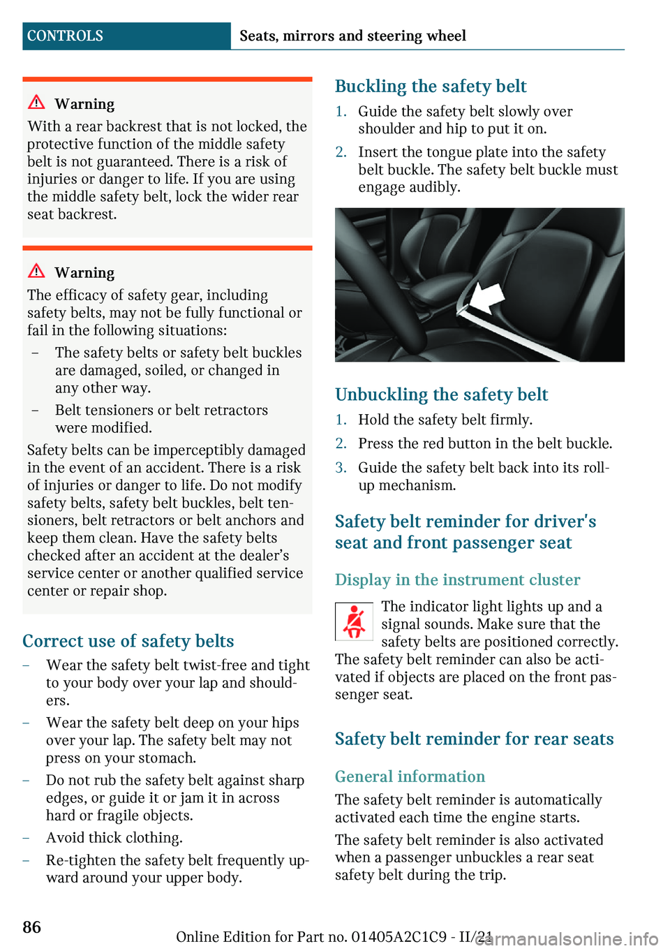MINI COOPER 2022  Owners Manual �W�