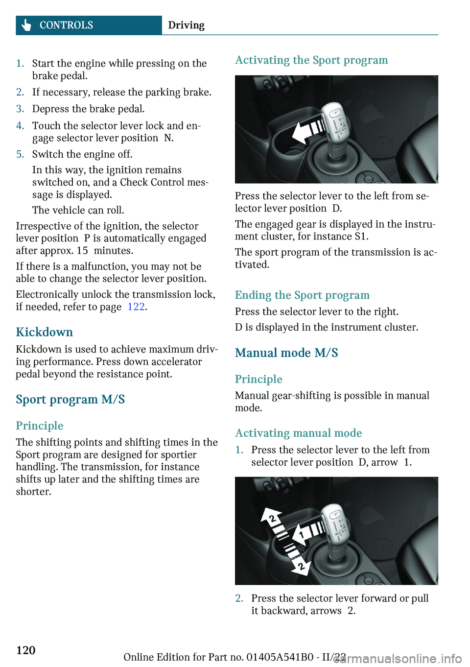 MINI COOPER 2023  Owners Manual c�d�