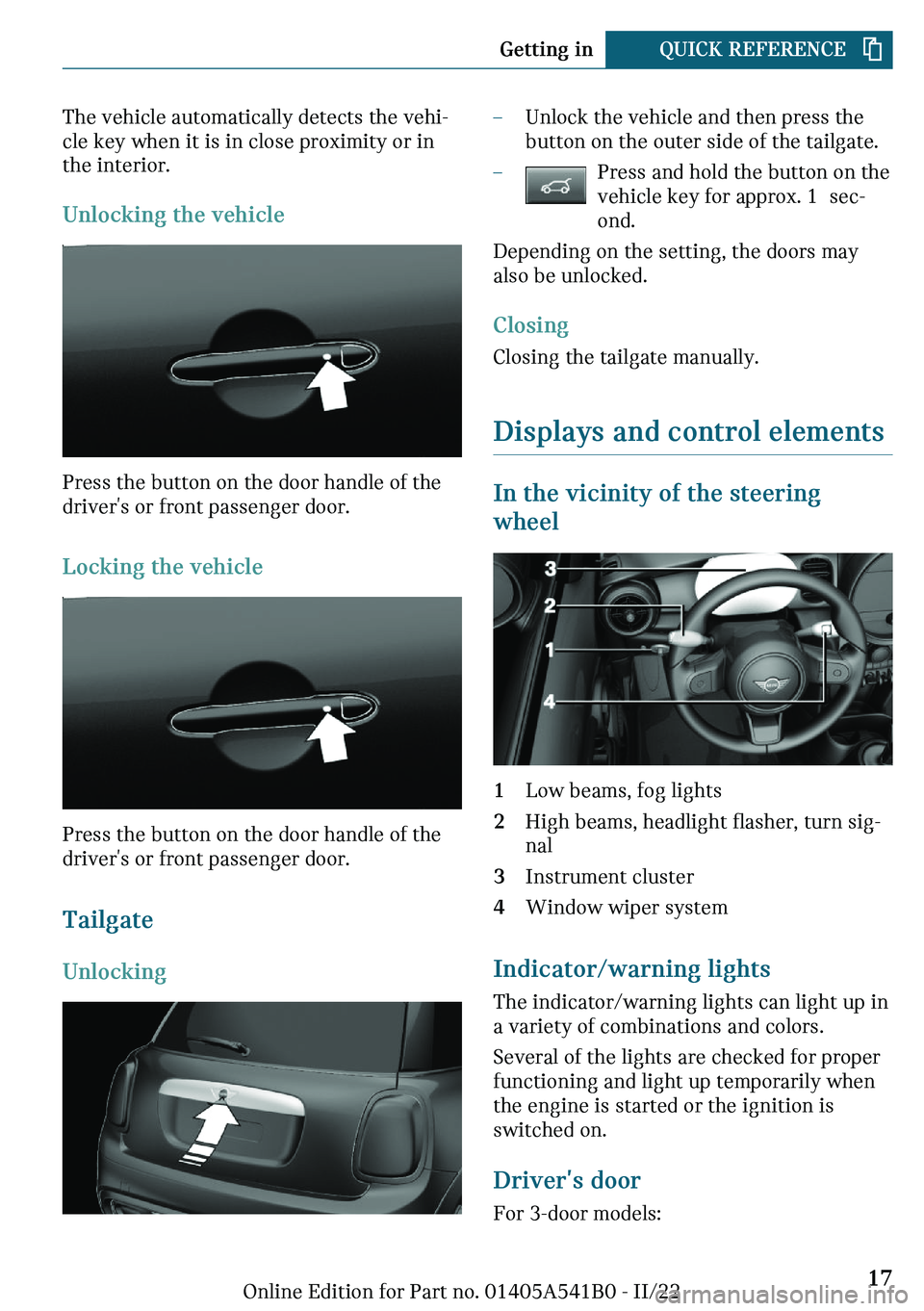 MINI COOPER 2023  Owners Manual �m�