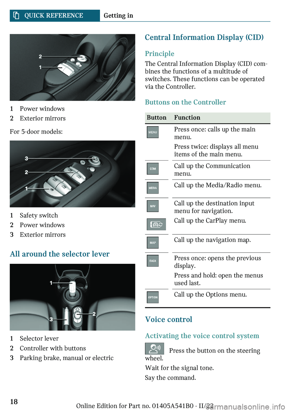 MINI COOPER 2023  Owners Manual �\�
