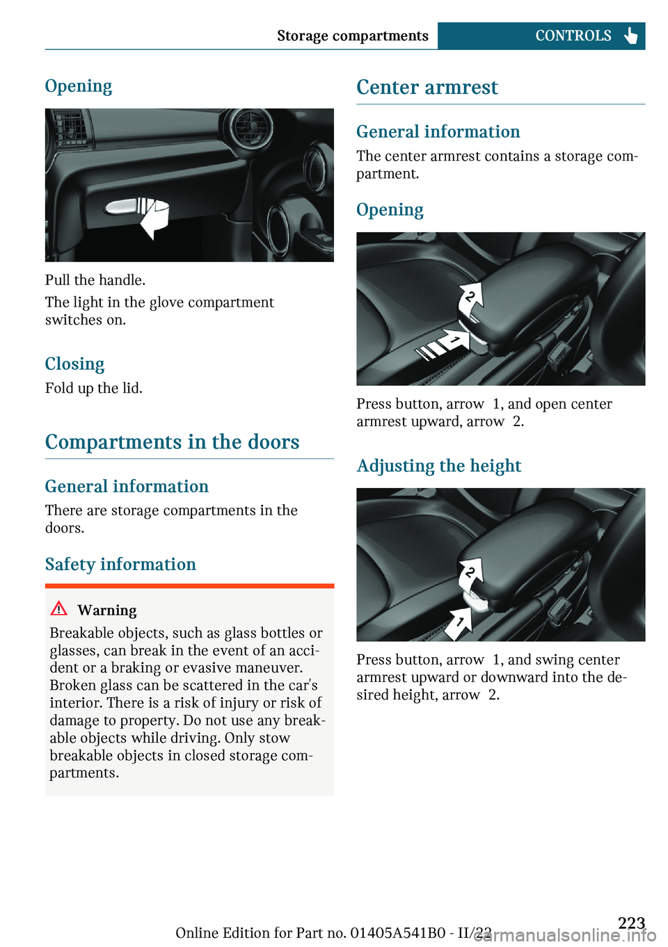 MINI COOPER 2023  Owners Manual �O�