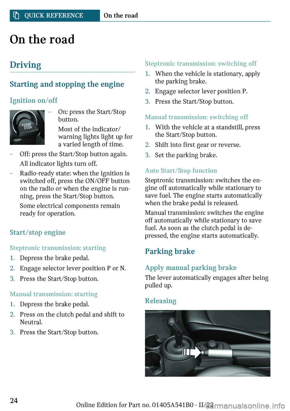 MINI COOPER 2023  Owners Manual �O�n��