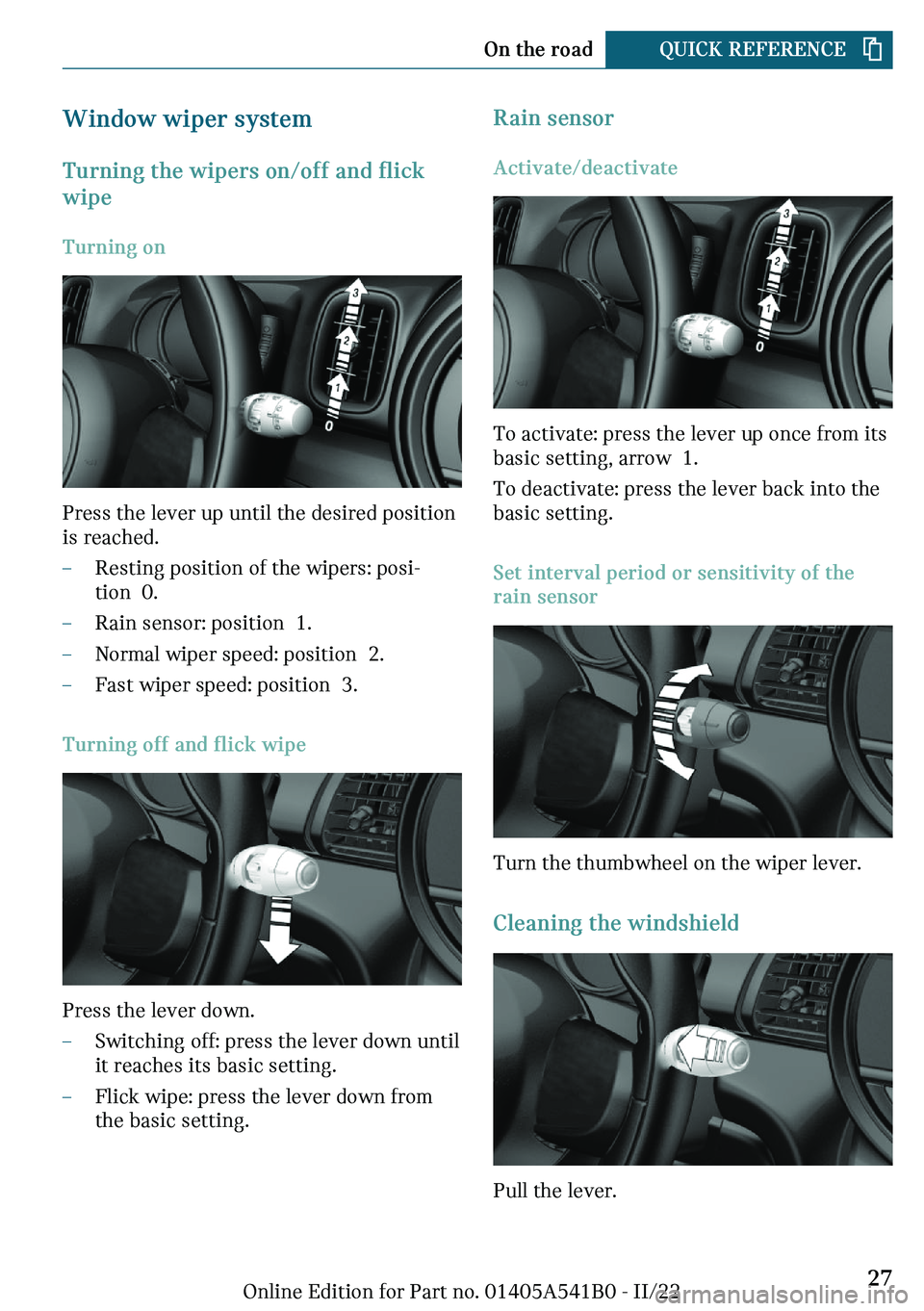 MINI COOPER 2023  Owners Manual �W�