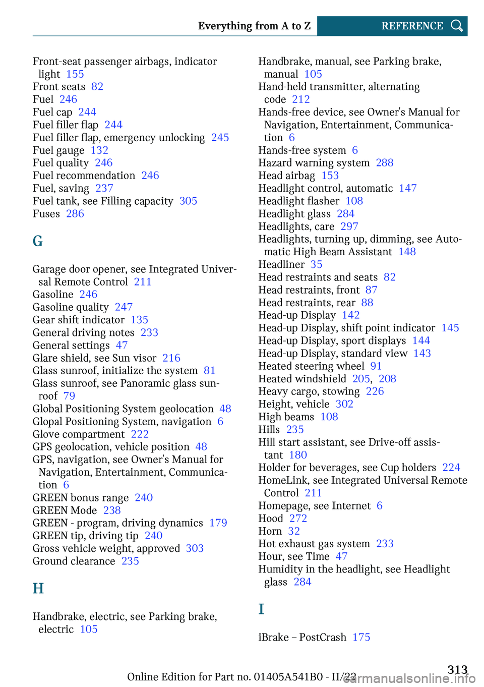 MINI COOPER 2023  Owners Manual �F�r�