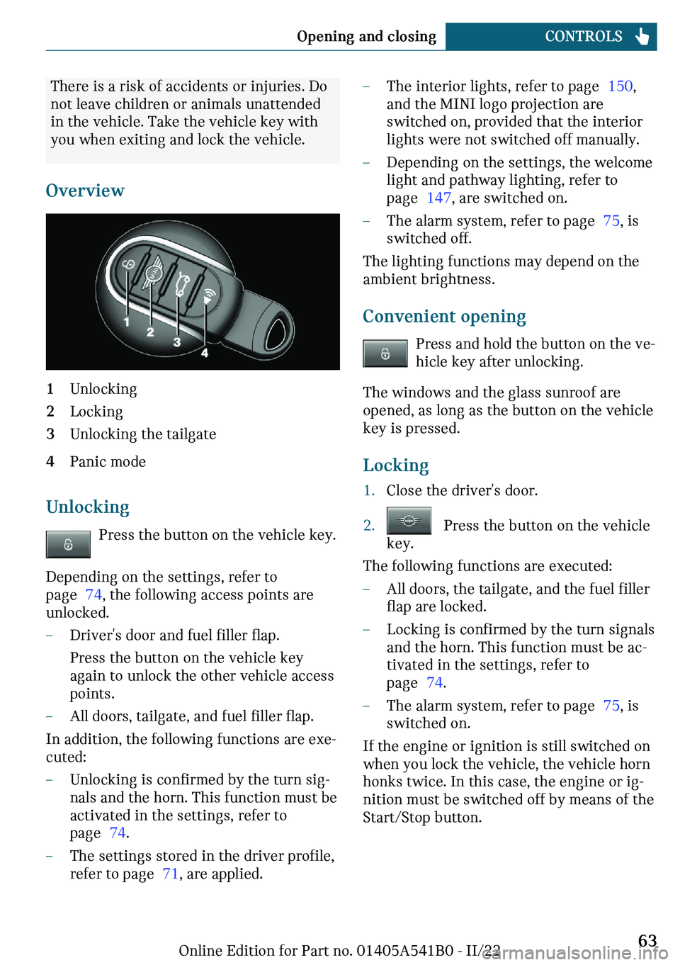 MINI COOPER 2023  Owners Manual �m�