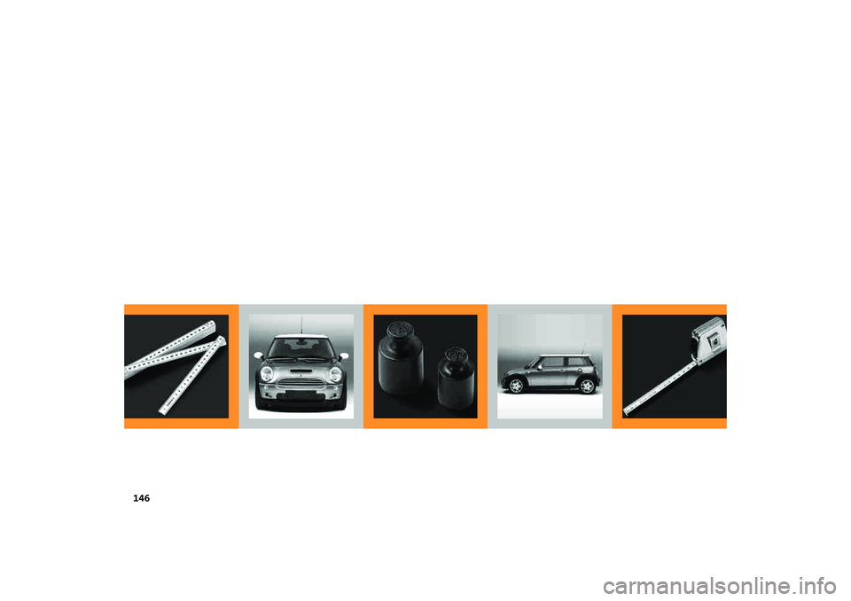 MINI COOPER CONVERTIBLE 2007  Owners Manual 146 