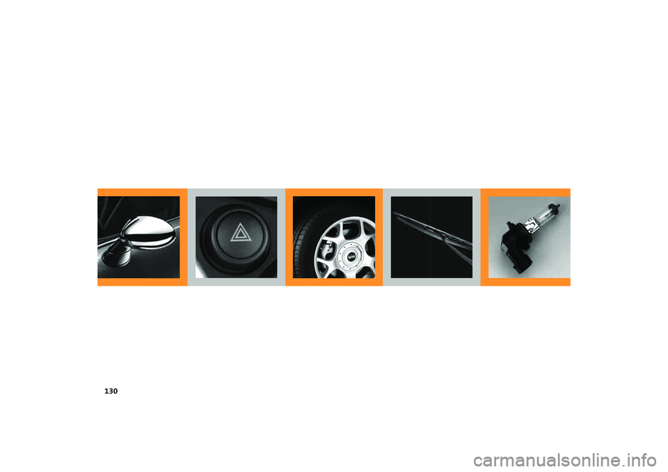 MINI COOPER CONVERTIBLE 2008  Owners Manual 130 