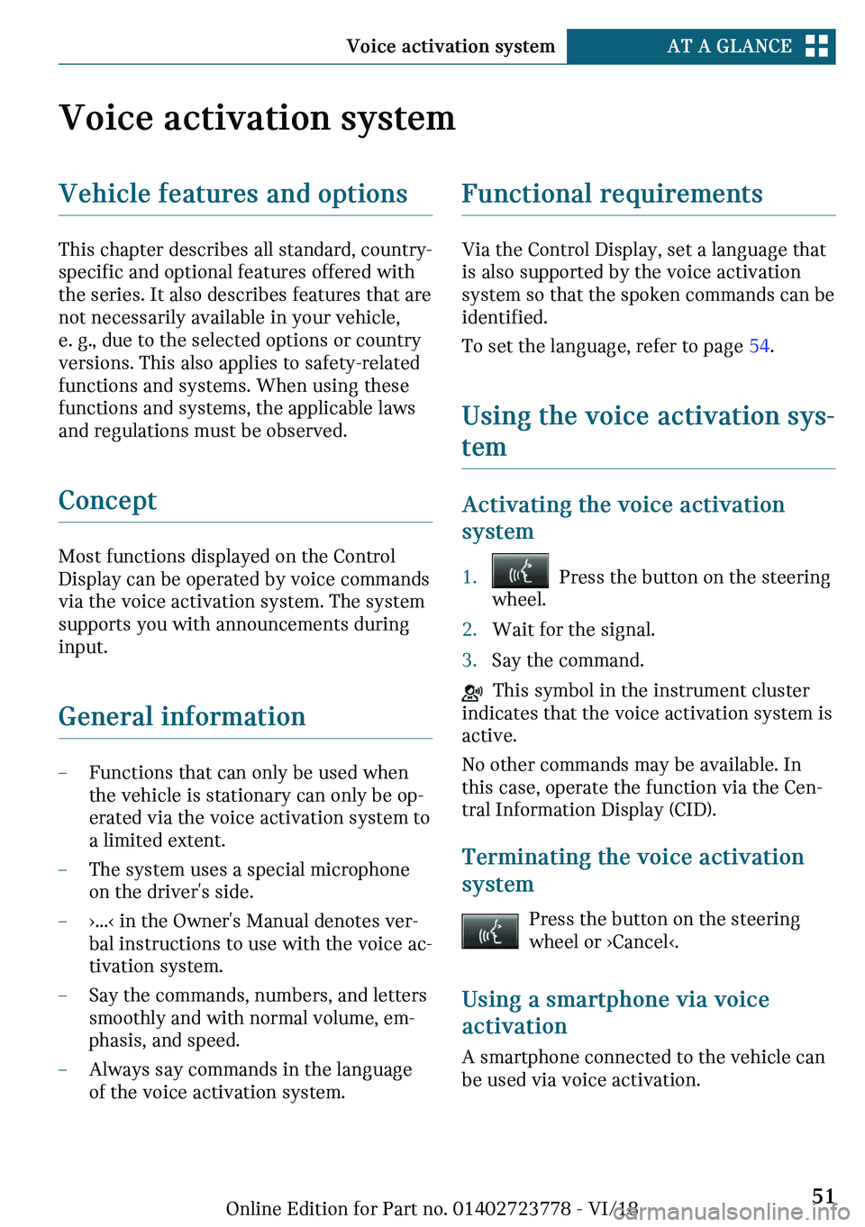 MINI COOPER CONVERTIBLE 2019  Owners Manual �V�
