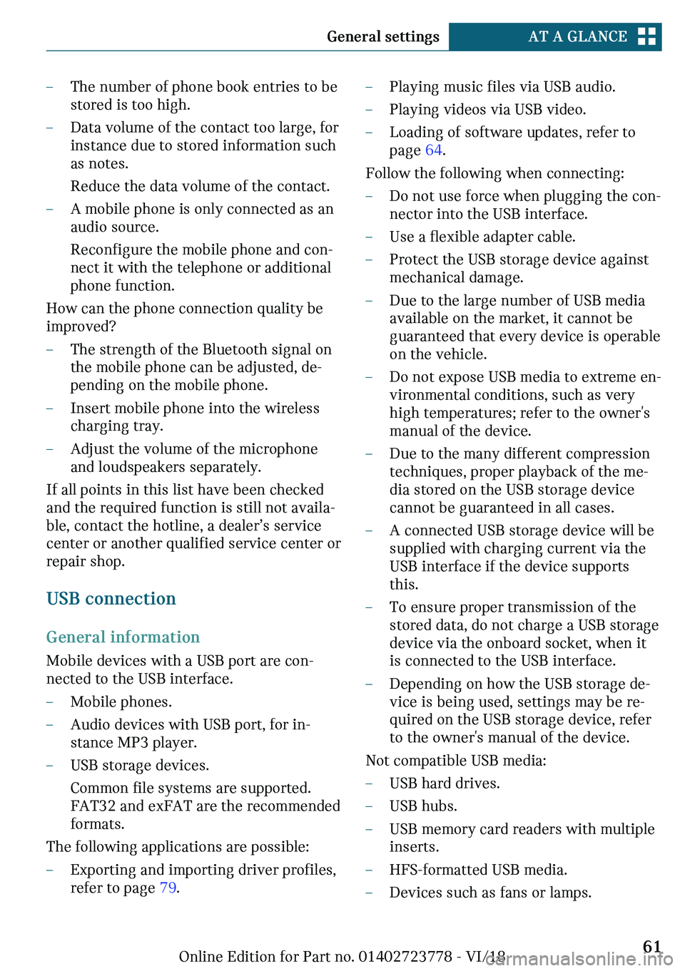 MINI COOPER CONVERTIBLE 2019  Owners Manual 