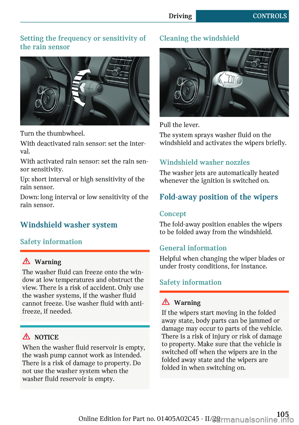 MINI COOPER CONVERTIBLE 2021  Owners Manual �d�