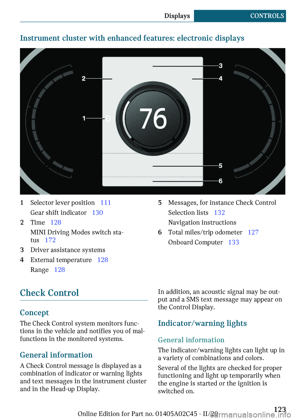 MINI COOPER CONVERTIBLE 2021  Owners Manual �-�n�