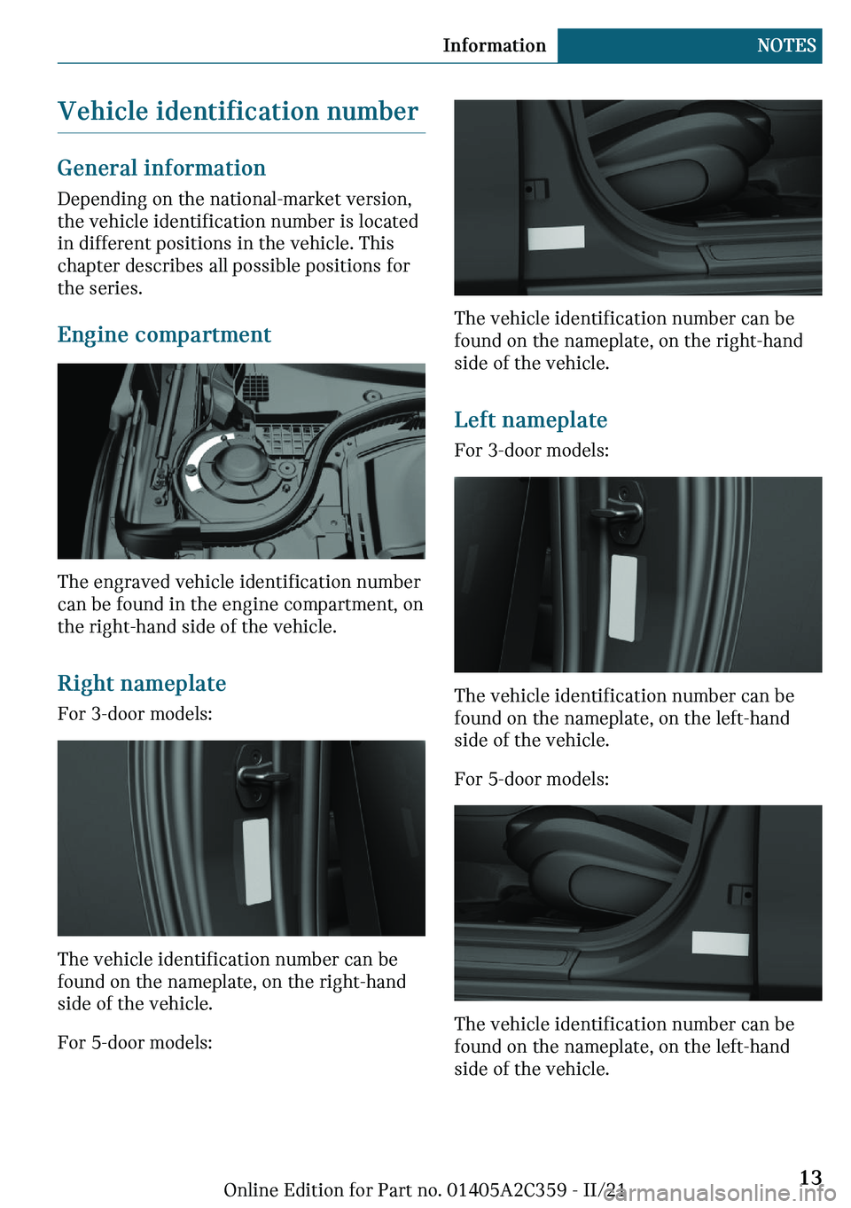 MINI COOPER CONVERTIBLE 2022  Owners Manual �V�