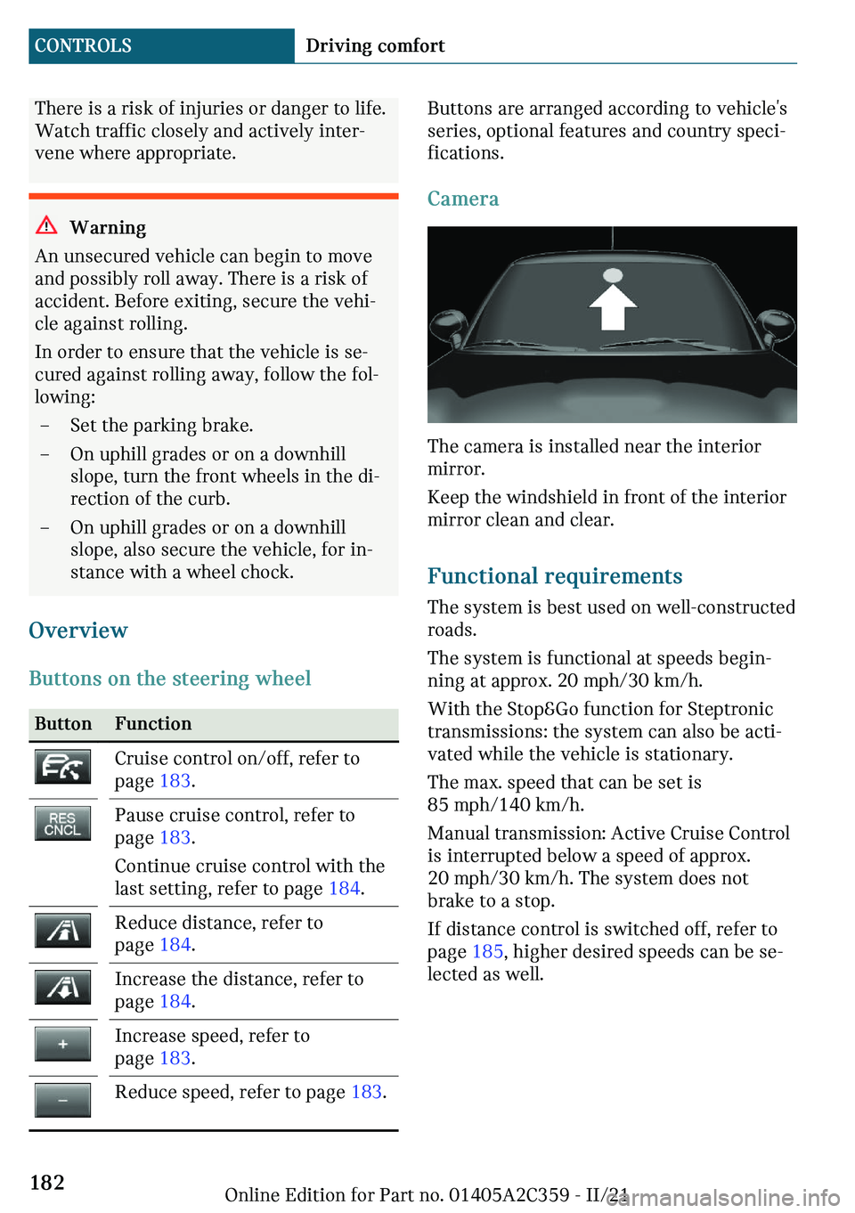MINI COOPER CONVERTIBLE 2022  Owners Manual �m�