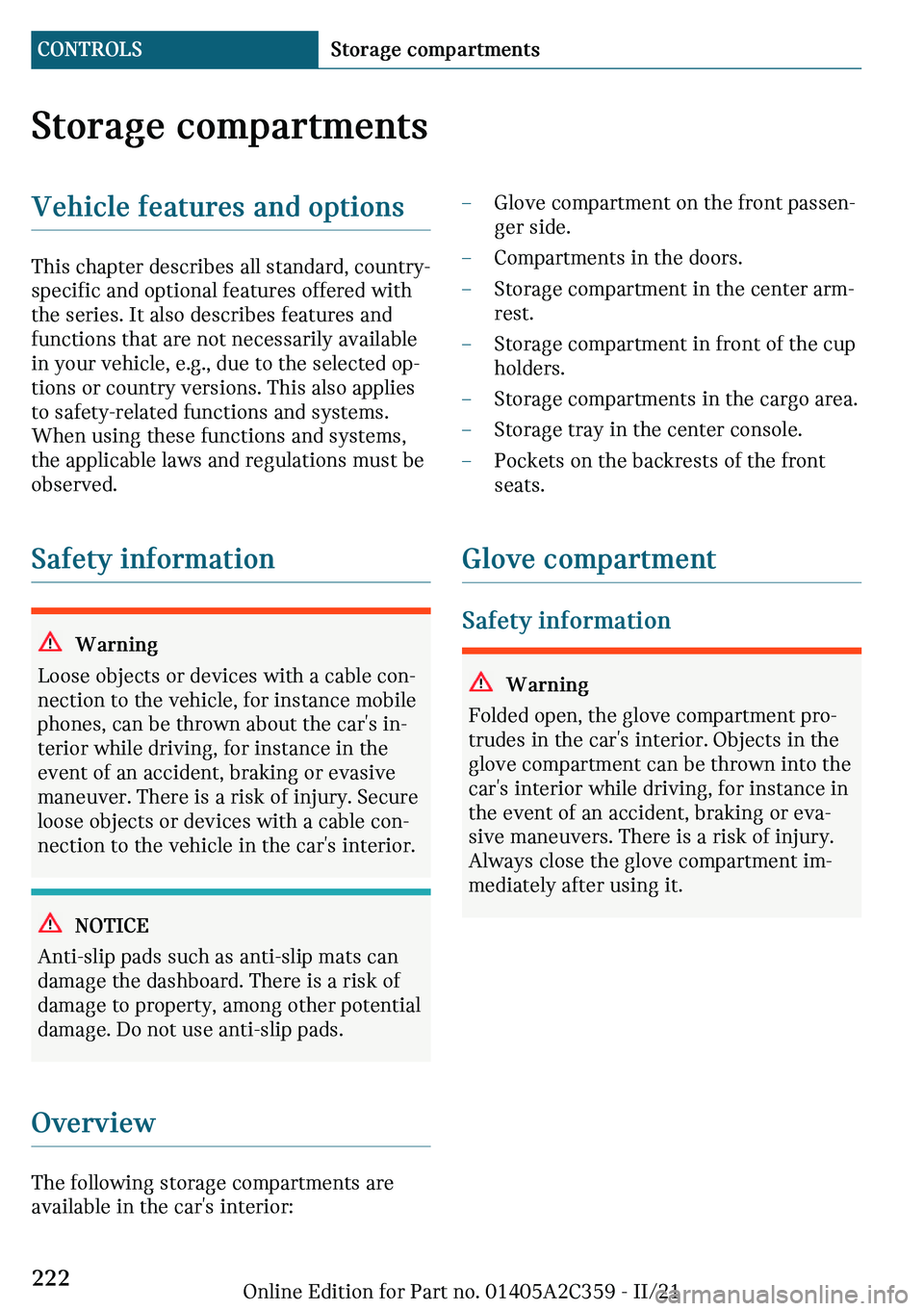 MINI COOPER CONVERTIBLE 2022  Owners Manual �d�