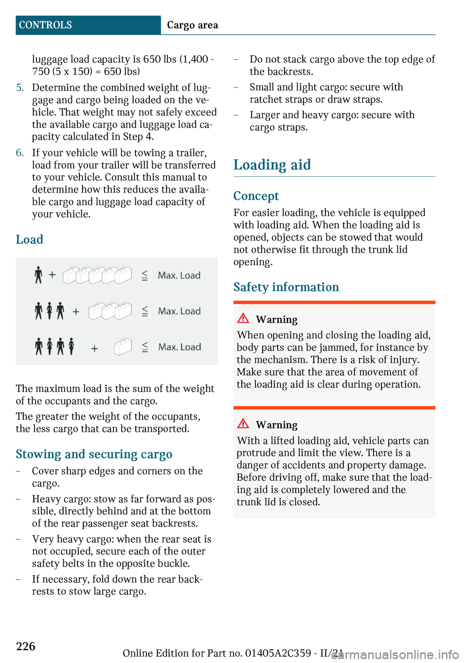 MINI COOPER CONVERTIBLE 2022  Owners Manual �