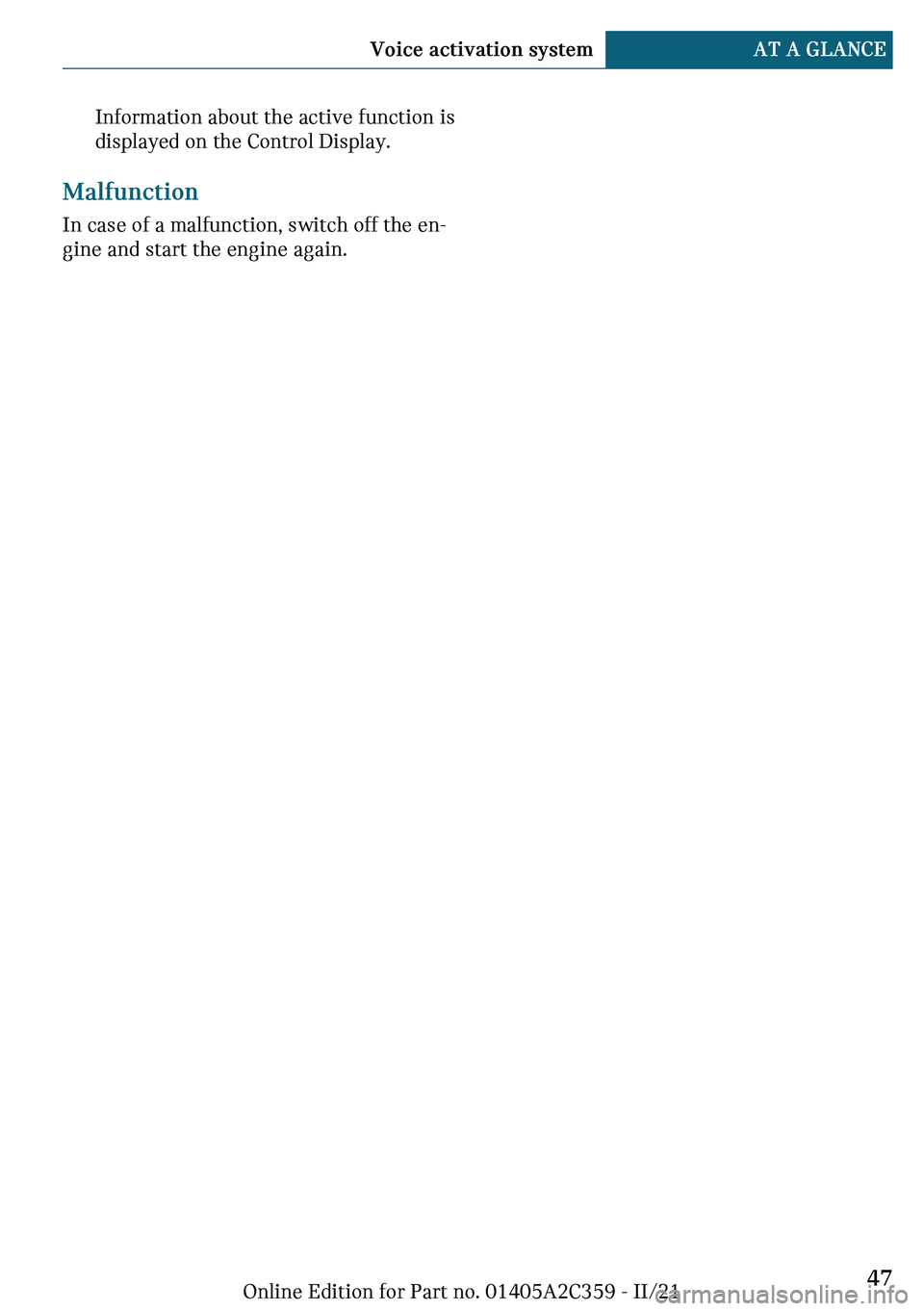 MINI COOPER CONVERTIBLE 2022  Owners Manual �-�n�f�