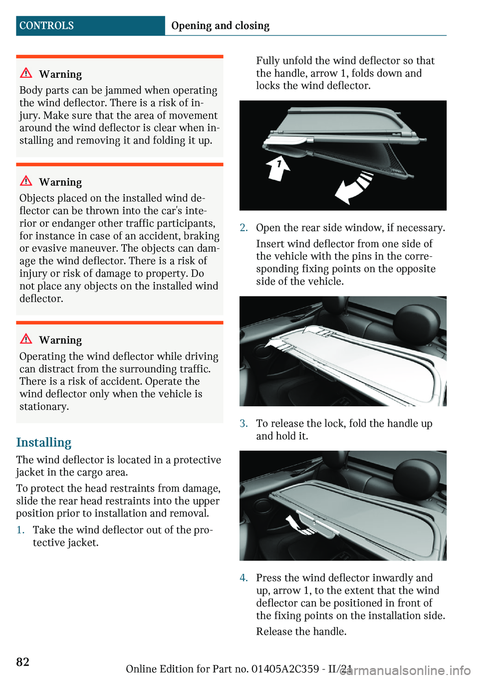 MINI COOPER CONVERTIBLE 2022  Owners Manual �W�