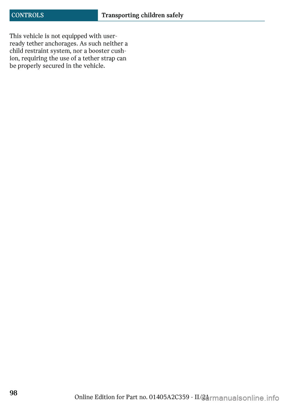 MINI COOPER CONVERTIBLE 2022  Owners Manual �m�
