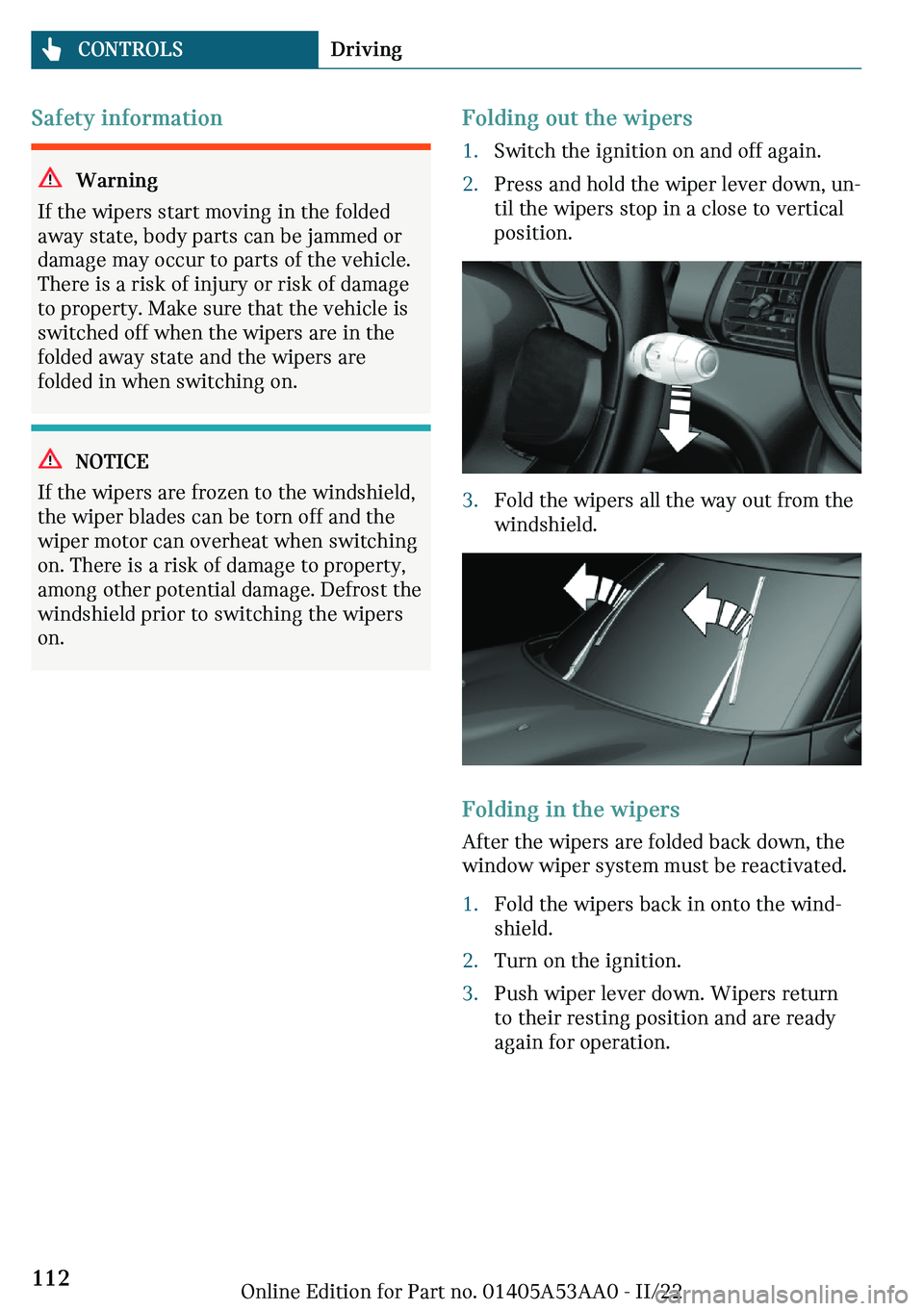 MINI COOPER CONVERTIBLE 2023  Owners Manual �d�