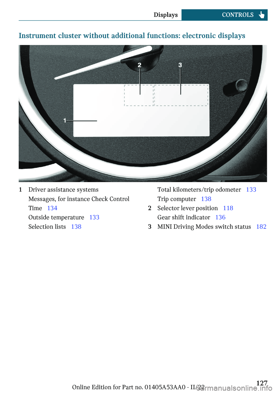 MINI COOPER CONVERTIBLE 2023  Owners Manual �-�n�