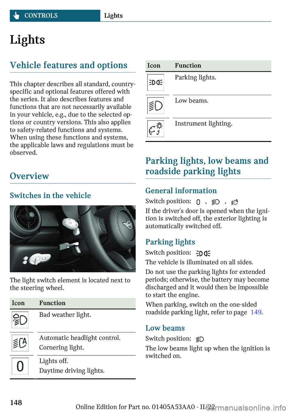 MINI COOPER CONVERTIBLE 2023  Owners Manual �A�