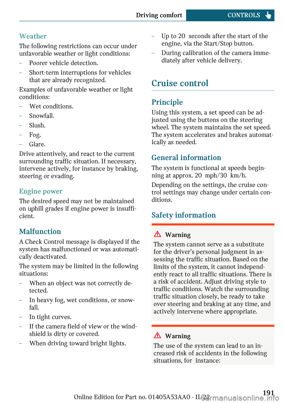 MINI COOPER CONVERTIBLE 2023  Owners Manual �W�