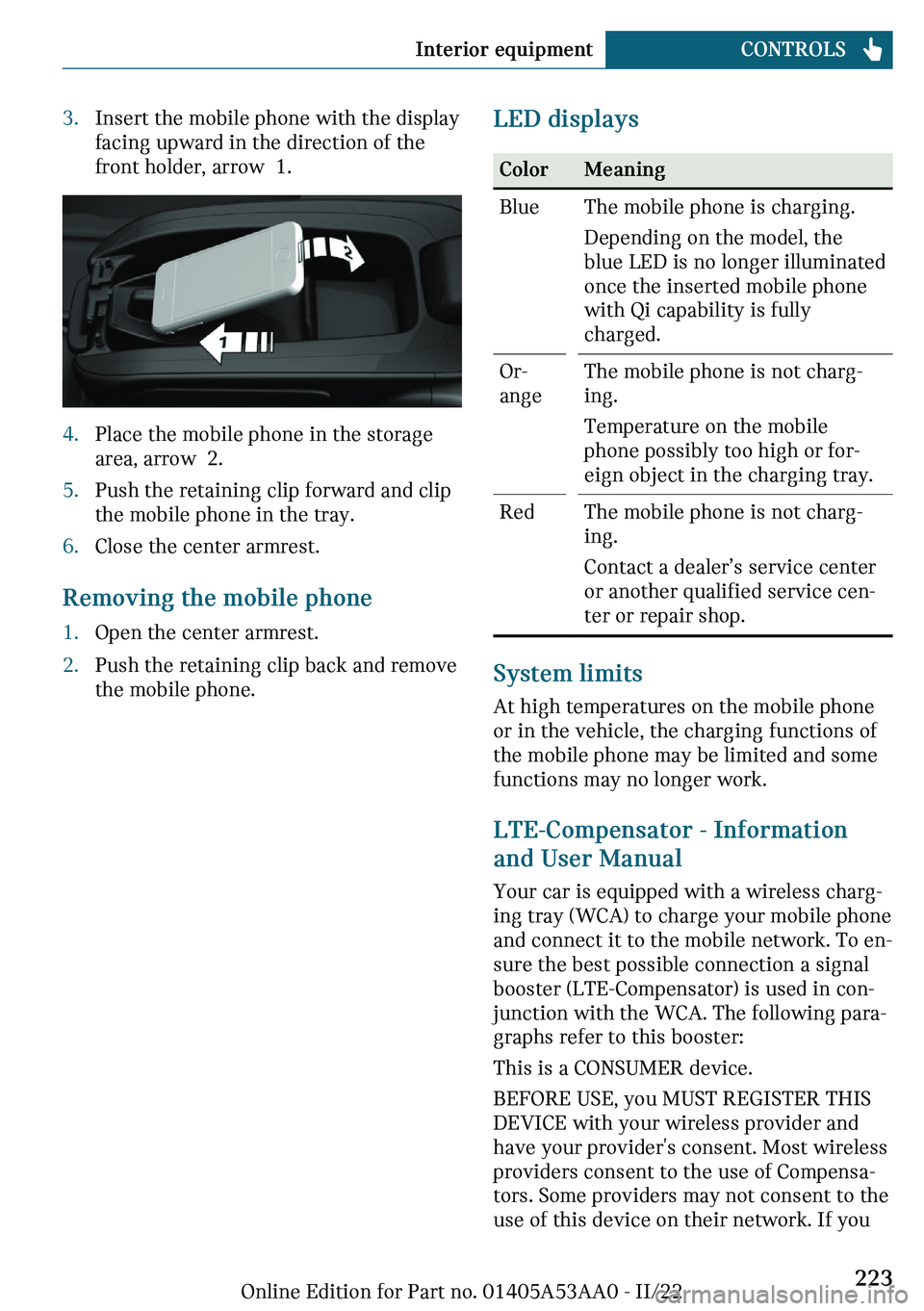 MINI COOPER CONVERTIBLE 2023  Owners Manual c�-�n�