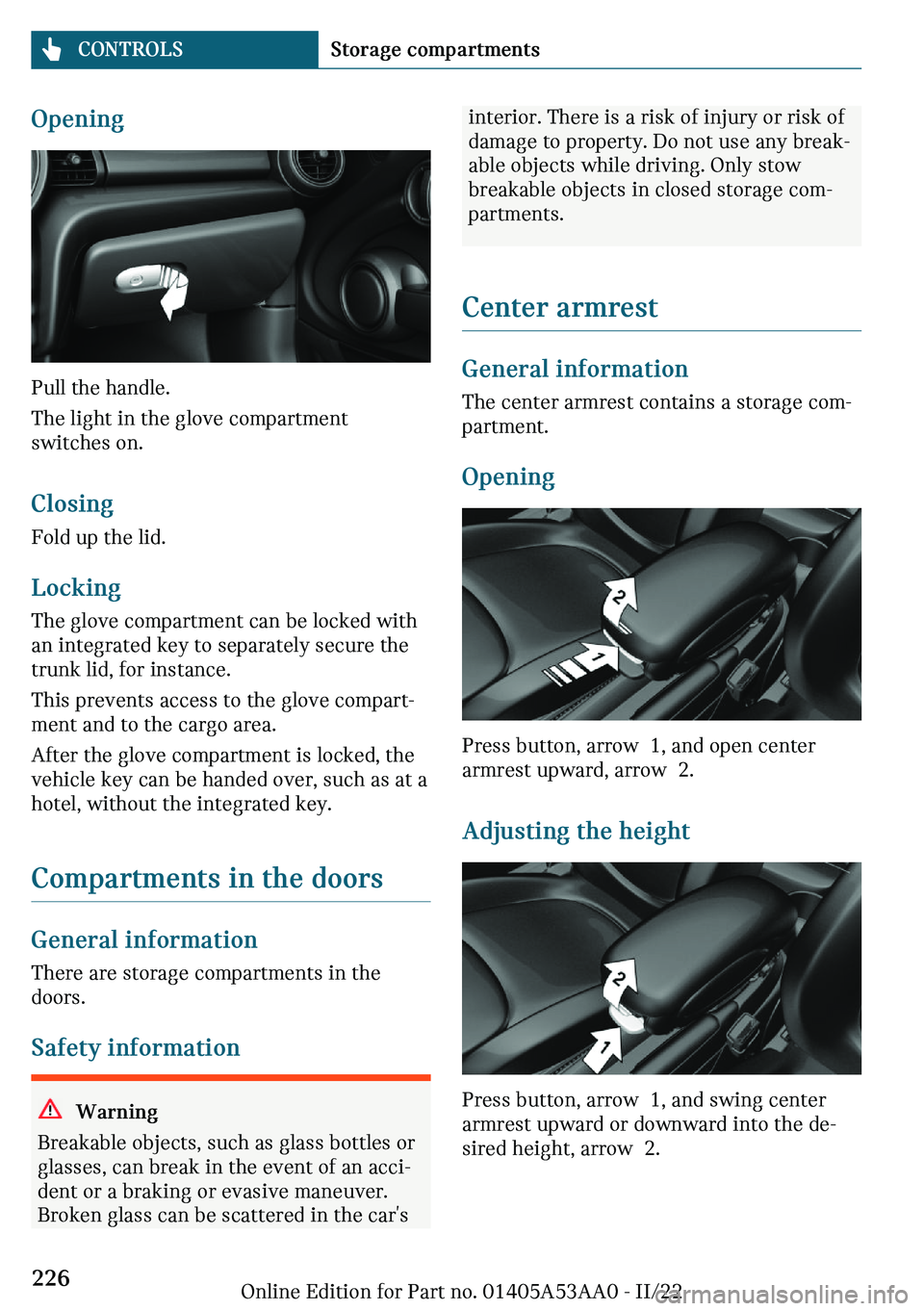 MINI COOPER CONVERTIBLE 2023  Owners Manual �O�