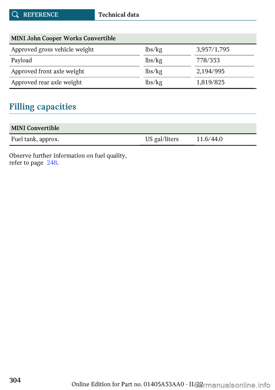 MINI COOPER CONVERTIBLE 2023  Owners Manual �M�-�N�-��9�