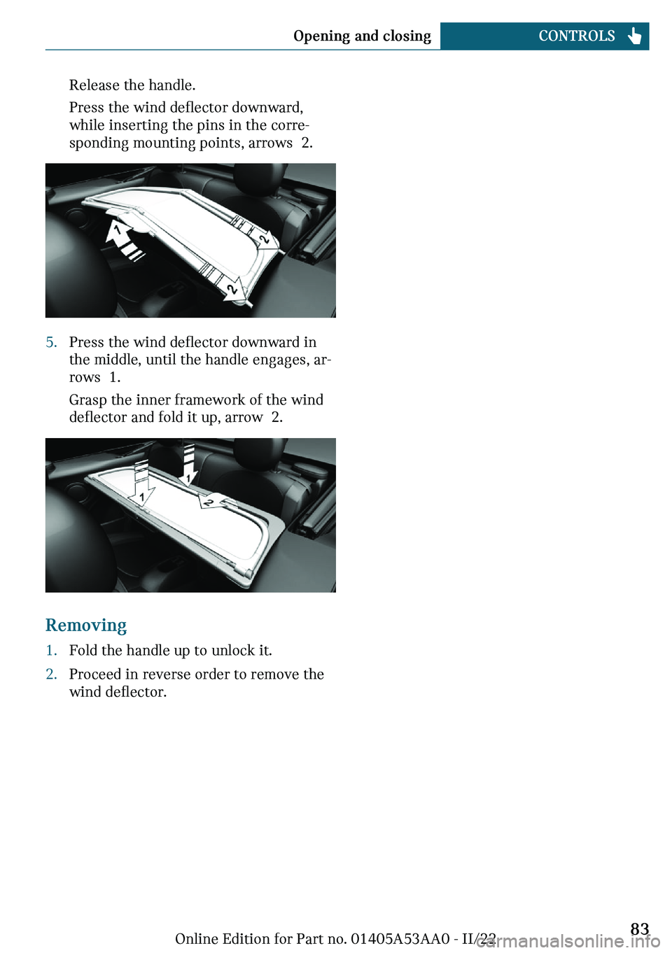 MINI COOPER CONVERTIBLE 2023  Owners Manual �`�