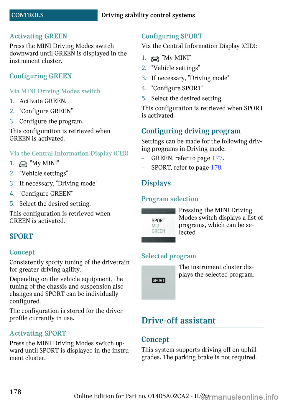 MINI COUNTRYMAN 2021  Owners Manual ��c�