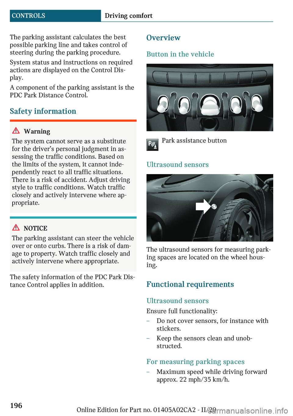 MINI COUNTRYMAN 2021  Owners Manual �m�