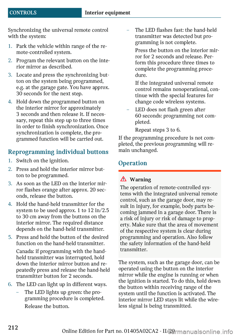 MINI COUNTRYMAN 2021  Owners Manual �d�n�c�