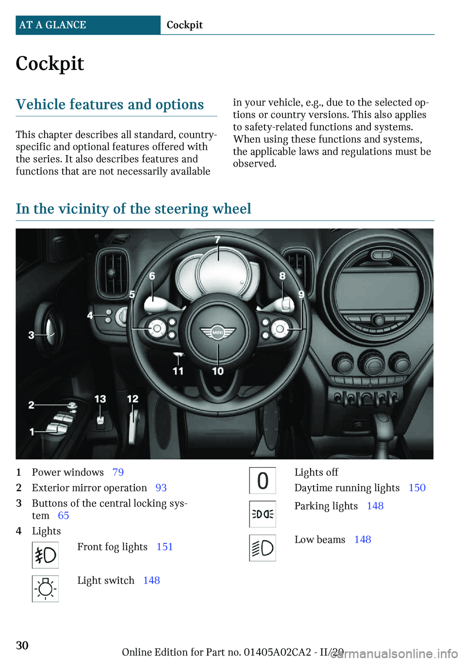 MINI COUNTRYMAN 2021  Owners Manual �C�