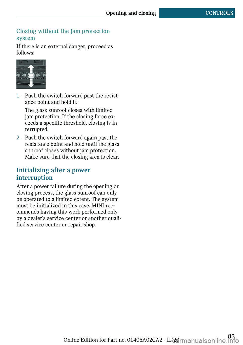 MINI COUNTRYMAN 2021  Owners Manual �C�