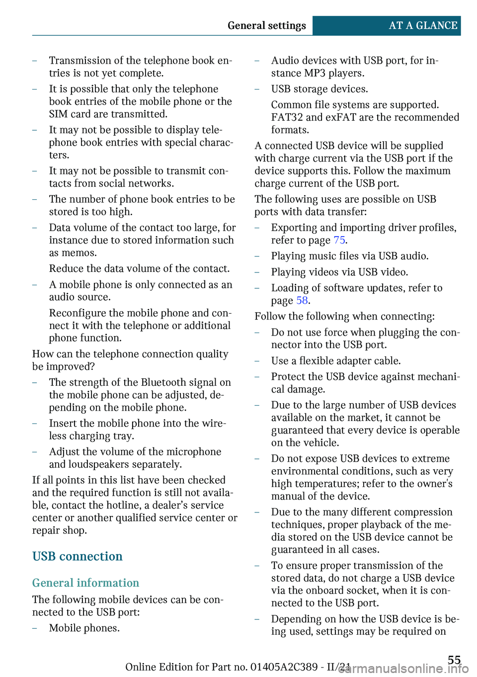 MINI COUNTRYMAN 2022  Owners Manual 