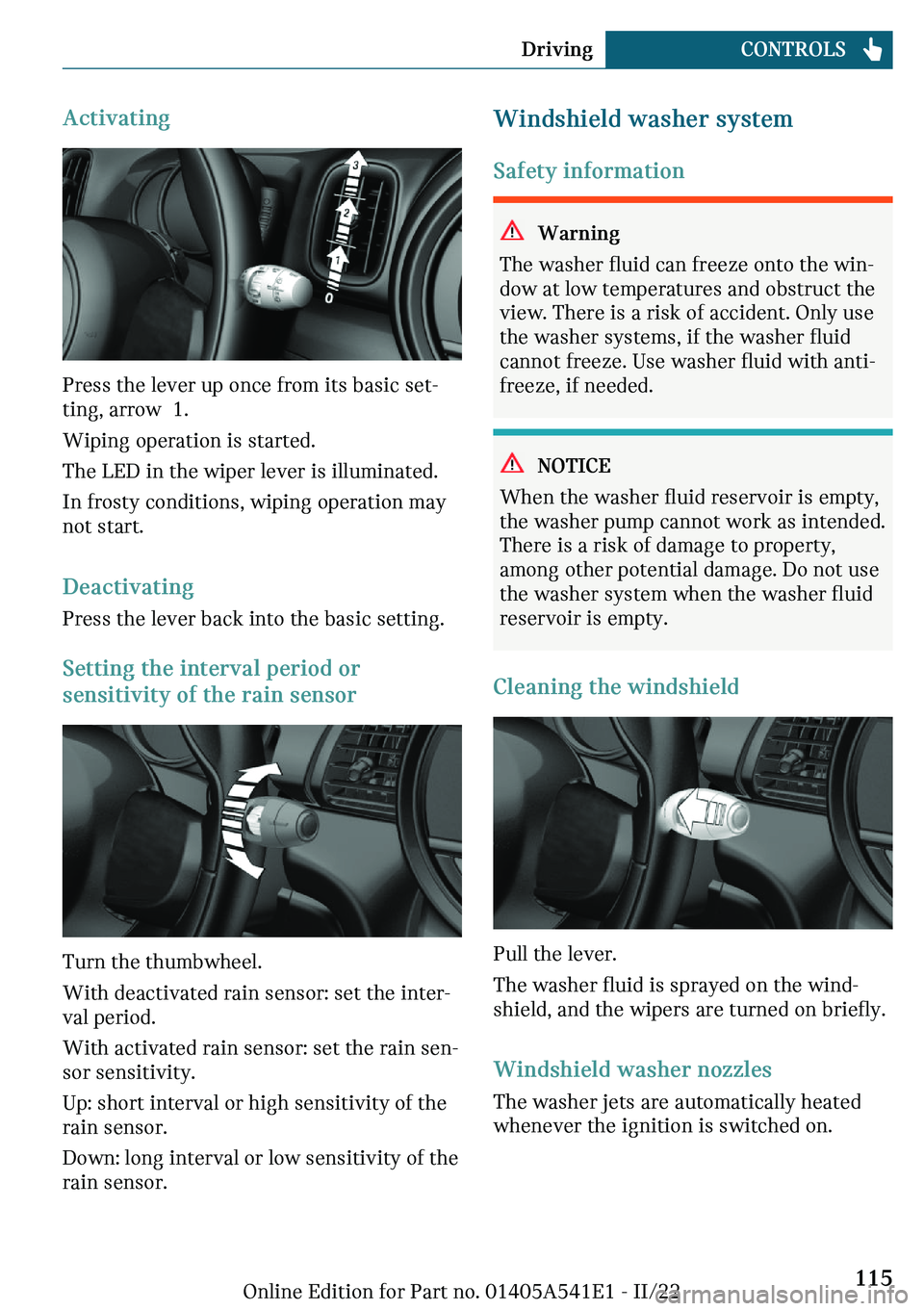 MINI COUNTRYMAN 2023  Owners Manual ��c�