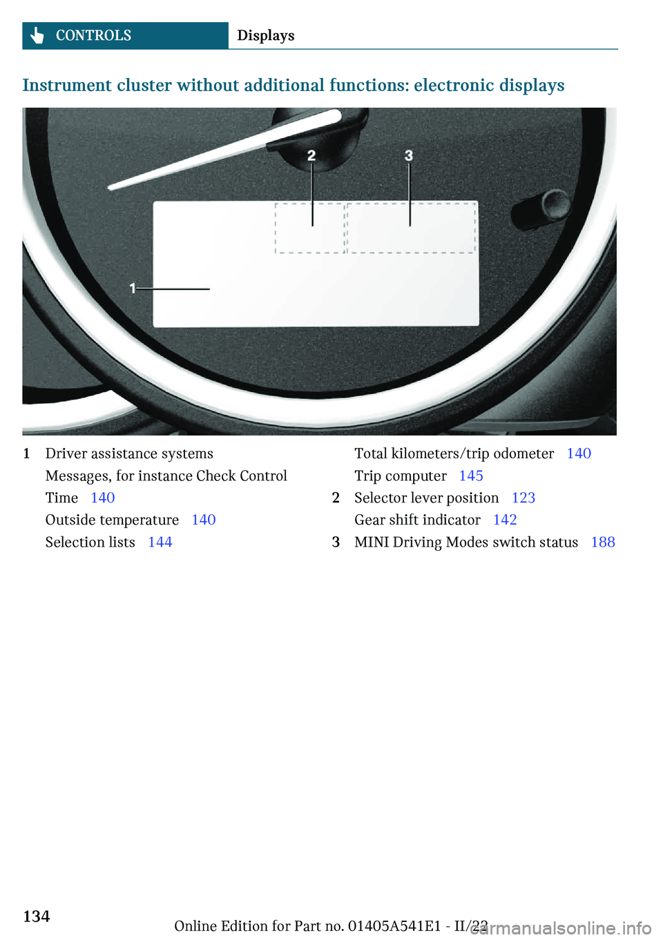 MINI COUNTRYMAN 2023  Owners Manual �-�n�