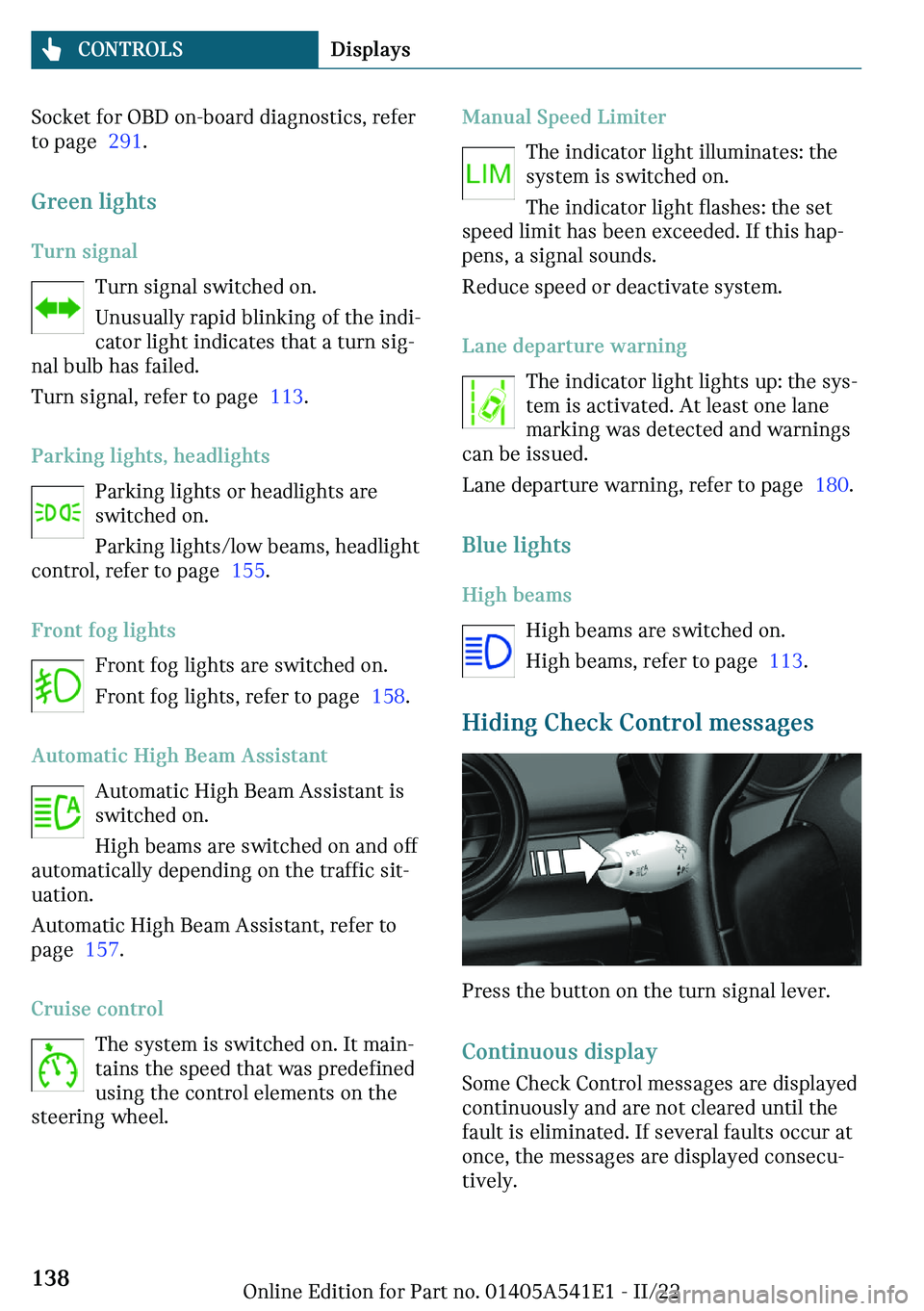 MINI COUNTRYMAN 2023  Owners Manual �d�