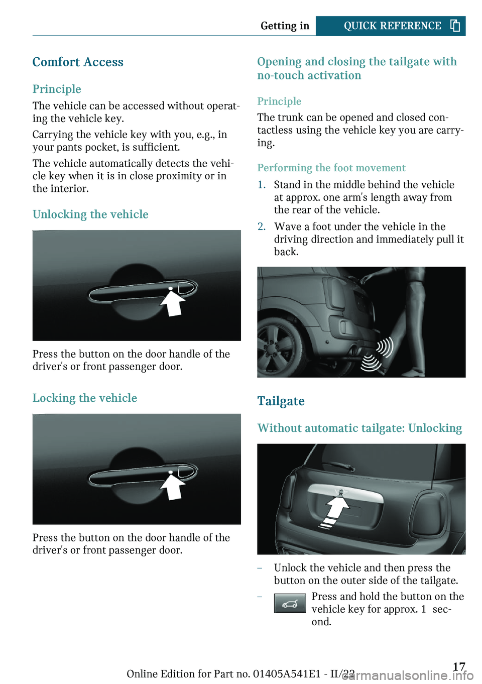 MINI COUNTRYMAN 2023  Owners Manual �C�