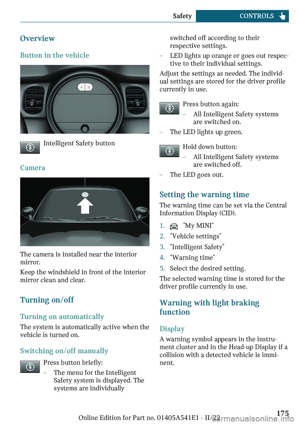 MINI COUNTRYMAN 2023  Owners Manual �O	�