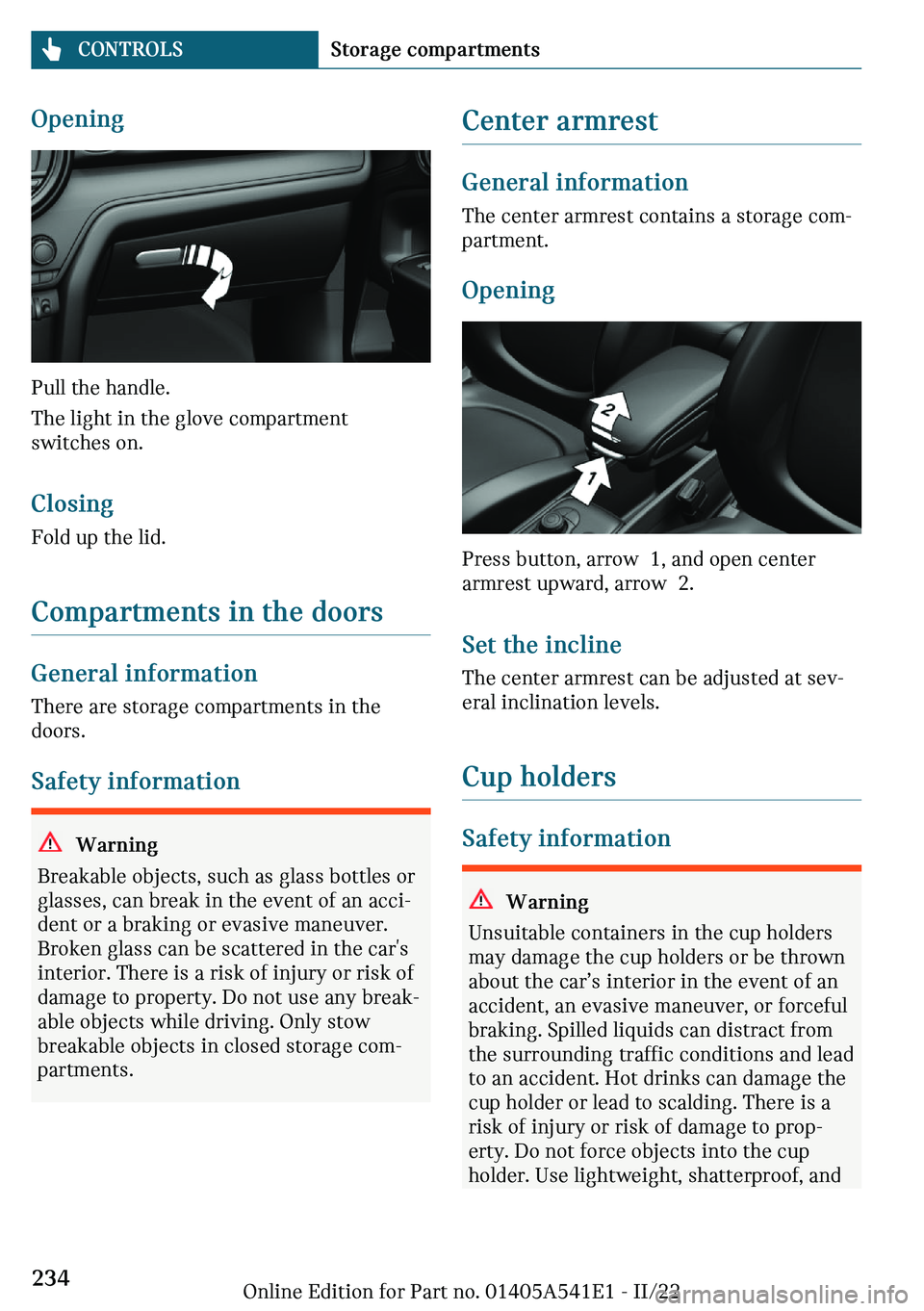 MINI COUNTRYMAN 2023  Owners Manual �O�