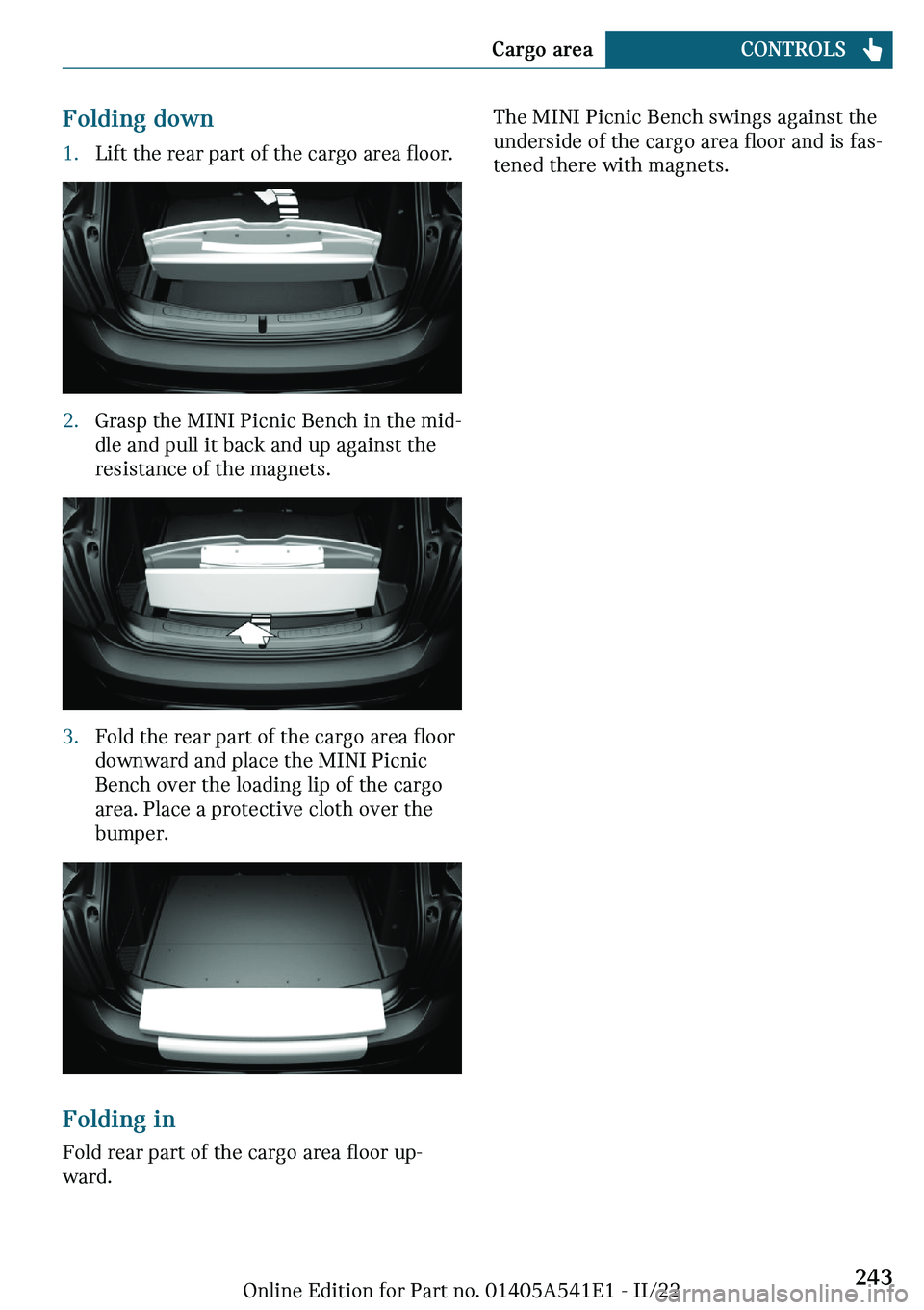 MINI COUNTRYMAN 2023  Owners Manual �F�